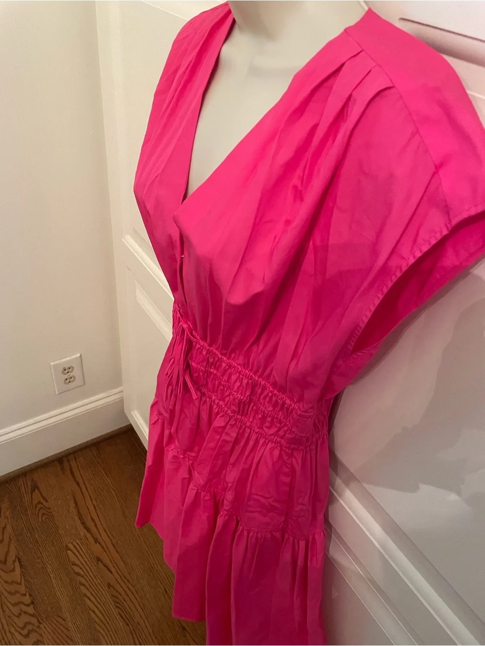 Derek Lam 10 Crosby pink Tora dress sz 6